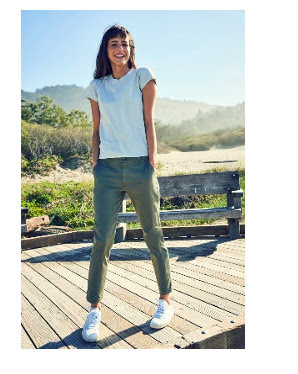 Dockers'ın yeni marka yüzü Maud Le Car.