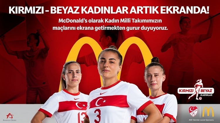 McDonald's Türkiye'den kadınlara tam destek…