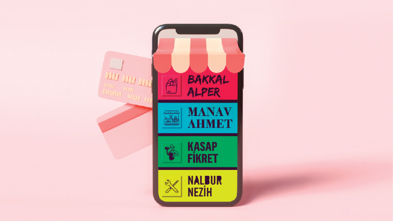 Mahalle kültürü yükseliyor Mahalle esnafı dijitalleşiyor