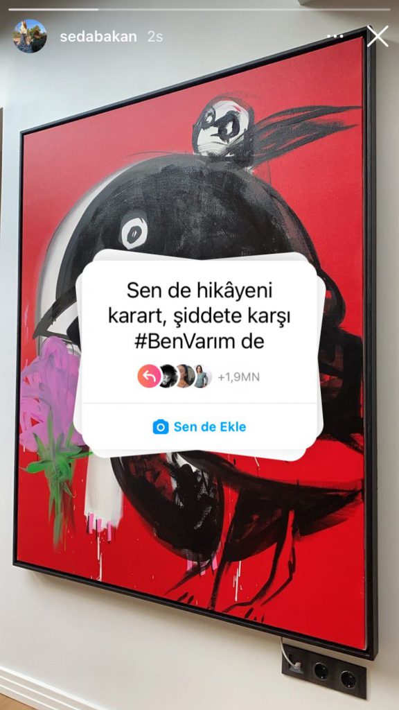 Şiddete karşı #BenVarım