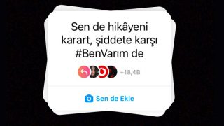 Şiddete karşı #BenVarım
