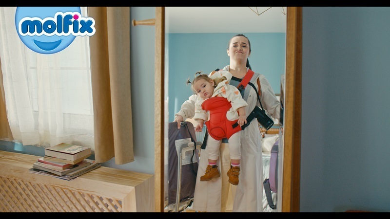 “Bebeğimle her an ne güzel, bebeğiyle her anne güzel”