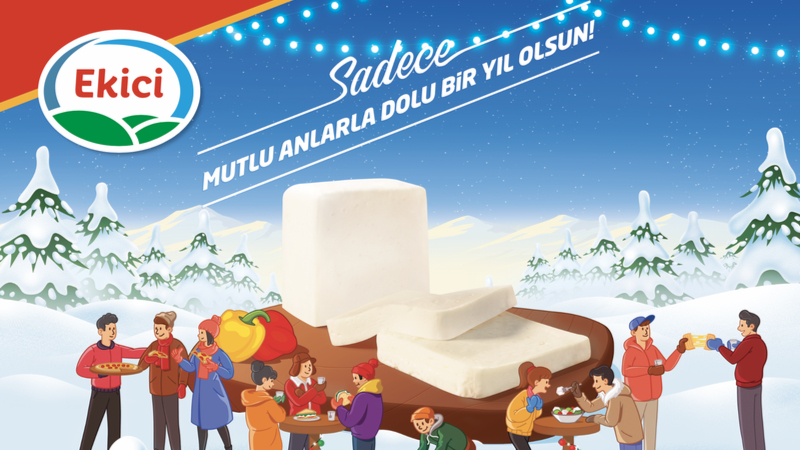 Ekici Peynir’den 2022’ye gülümseten bir merhaba Ekici Peynir’den 2022’ye gülümseten bir merhaba