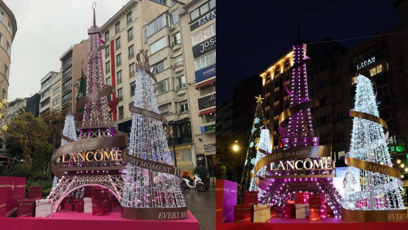 Lancôme, Eyfel Kulesi'ni İstanbul'a getirdi Lancome Eyfel Kulesi'ni İstanbul'a getirdi