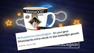 Mahmood Coffee iddia ediyor: "21 Aralık en uzun gece değildir"