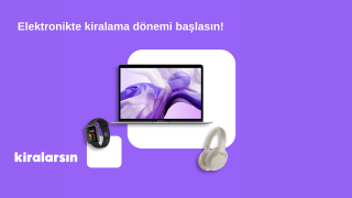 Artan elektronik cihaz fiyatlarına alternatif çözüm: Satın alma, kirala