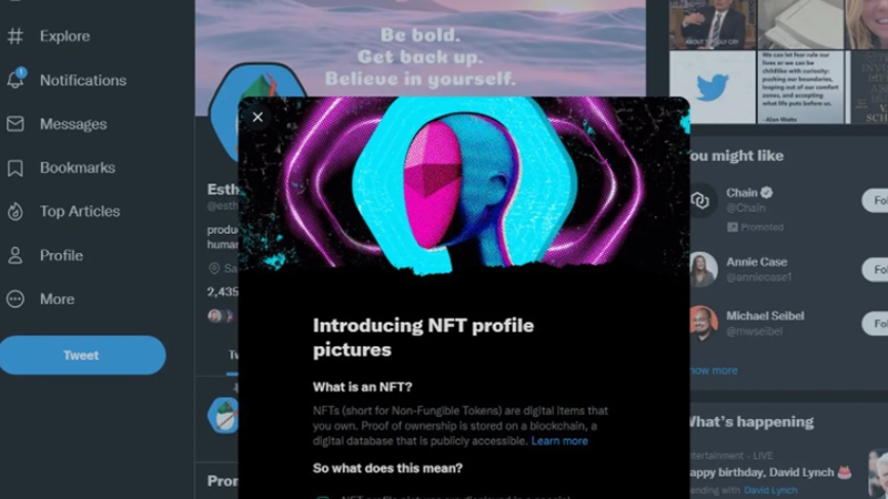 Twitter NFT'ler için yeni özelliğini duyurdu