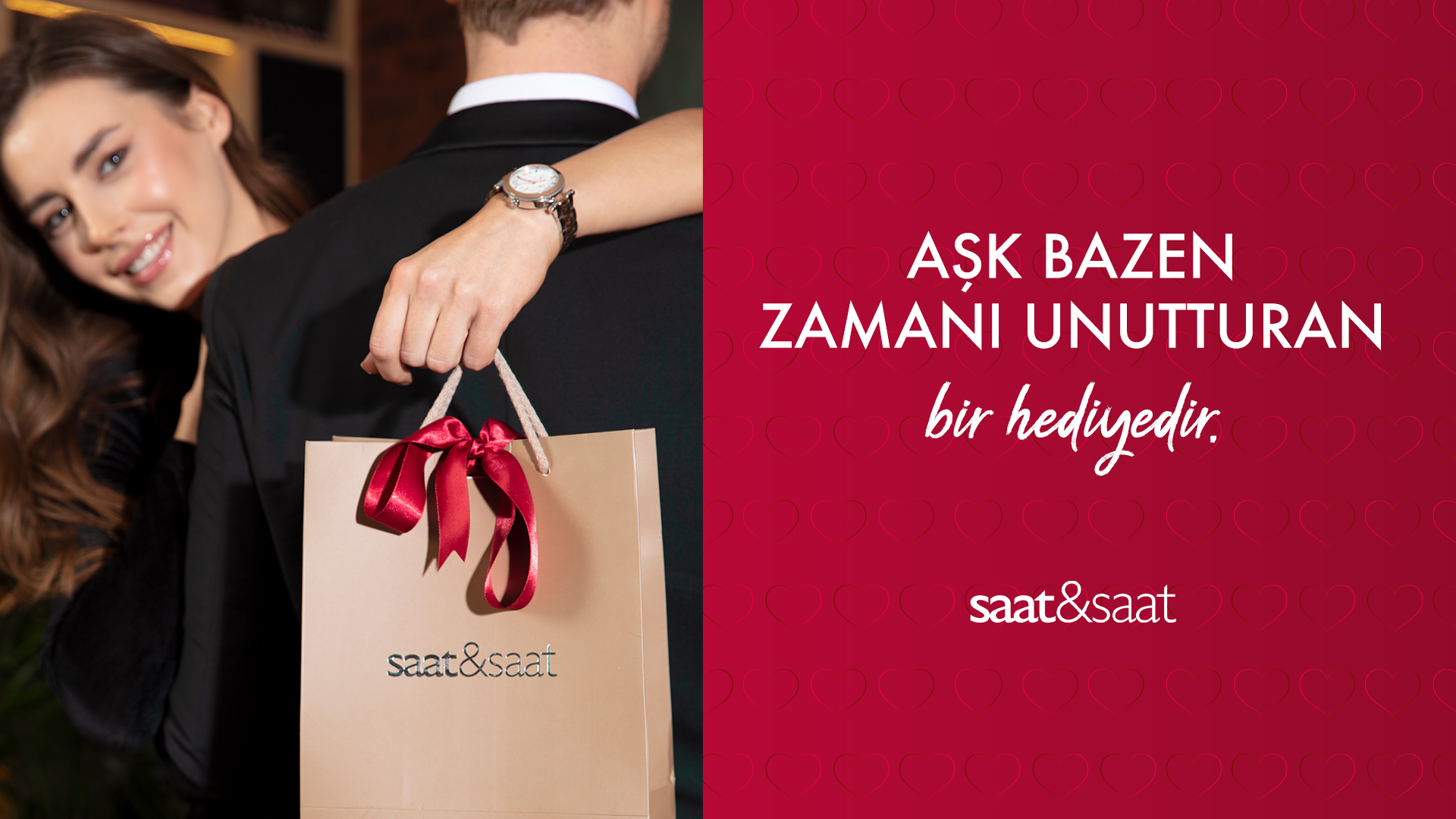 Aşk bazen zamanı unutturan bir hediyedir...