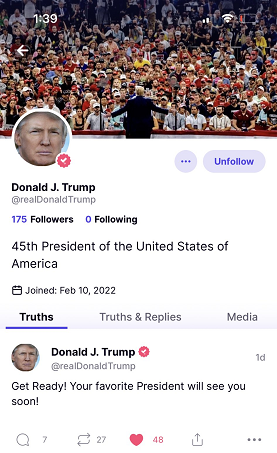 Trump kendi "Twitter'ı" "Truth Social"dan ilk paylaşımını yaptı!| Son 24 saatin gündemi Trump kendi "Twitter'ı" "Truth Social"dan ilk paylaşımını yaptı!| Son 24 saatin gündemi