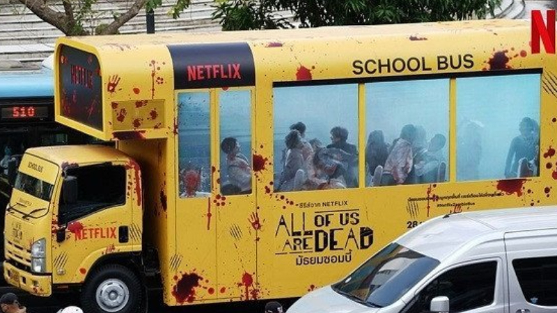 Netflix zombi istilasını sokaklara taşıdı