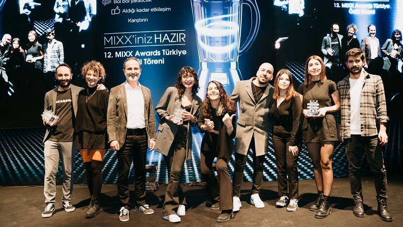 Dijitalin en iyileri MIXX Awards'da ödüllerine kavuştu