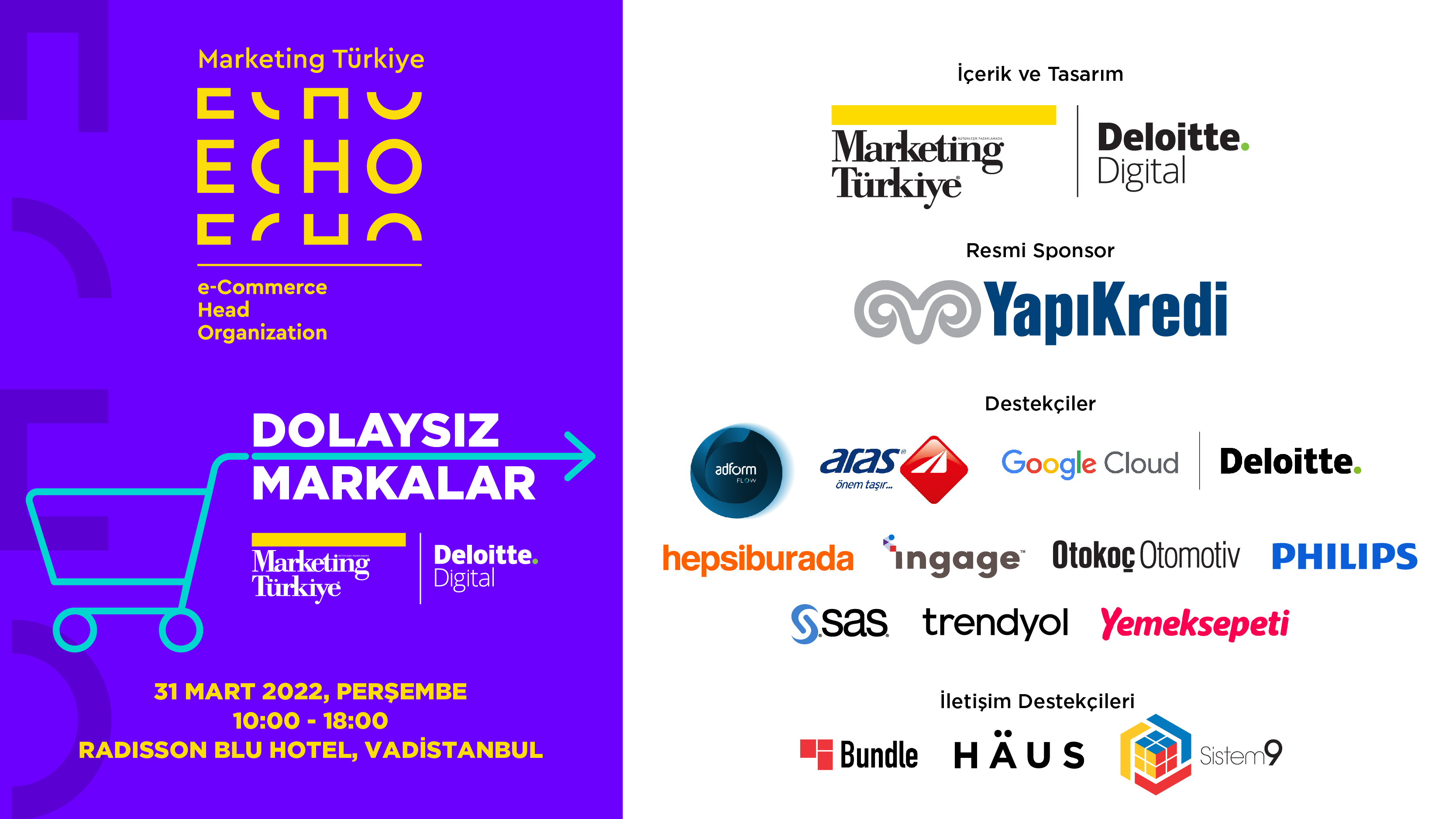 ECHO Summit'in destekçileri belli oldu ECHO Summit'in destekçileri belli oldu