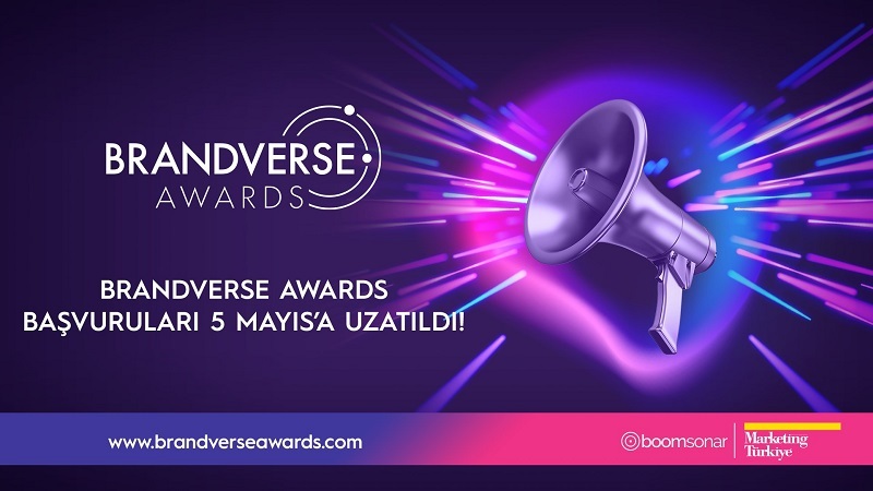 Brandverse Awards başvuruları uzatıldı! Brandverse Awards başvuruları uzatıldı!