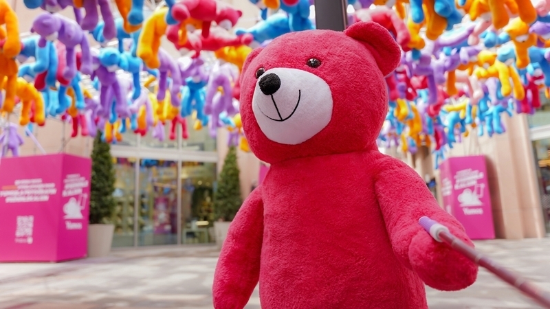 Galataport'u ayılar bastı