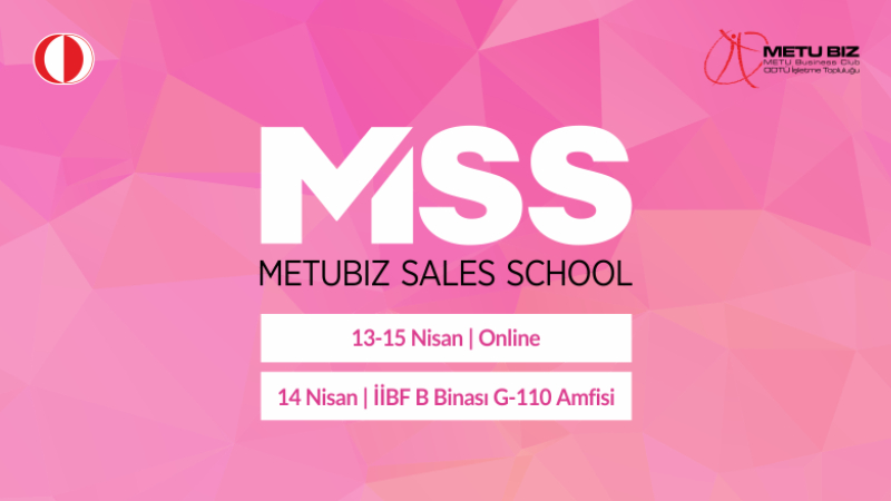 METUBIZ Sales School için geri sayım başladı METUBIZ Sales School
