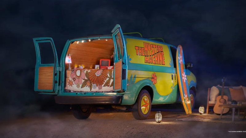 Airbnb, Scooby-Doo’nun ikonik karavanının kapılarını misafirlere açıyor scooby-doo