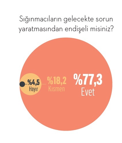 Araştırma: Türk halkı sığınmacılarla ilgili ne düşünüyor? Araştırma: Türk halkı sığınmacılarla ilgili ne düşünüyor?