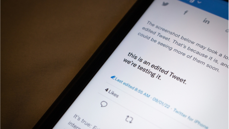 "Düzenlenen" ilk tweet atıldı! edit-tweet