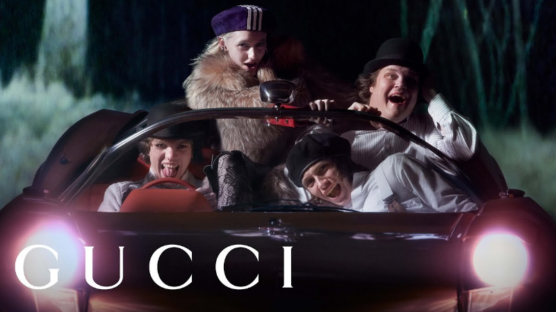 Gucci, Kubrick sahnelerine yeniden hayat veriyor Gucci, Kubrick sahnelerine yeniden hayat veriyor