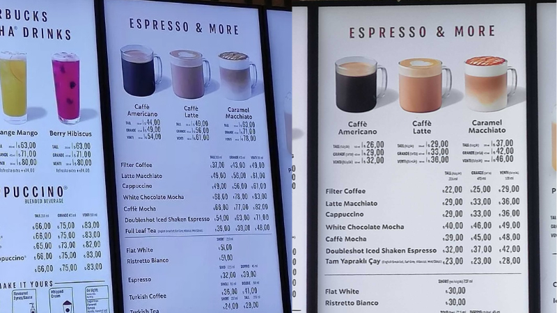 Starbucks zam yaptı mı, yapmadı mı? Starbucks zam yaptı mı, yapmadı mı?