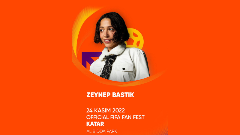 Zeynep Bastık 2022 Dünya Kupası’nda sahne alacak... zeynep bastık-dünya kupası