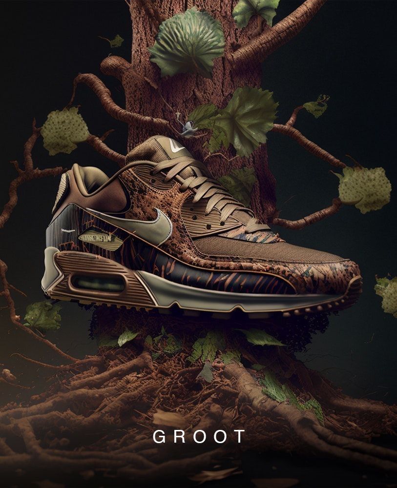 Yapay zeka, Marvel kahramanlarını Nike sneaker'a dönüştürdü...