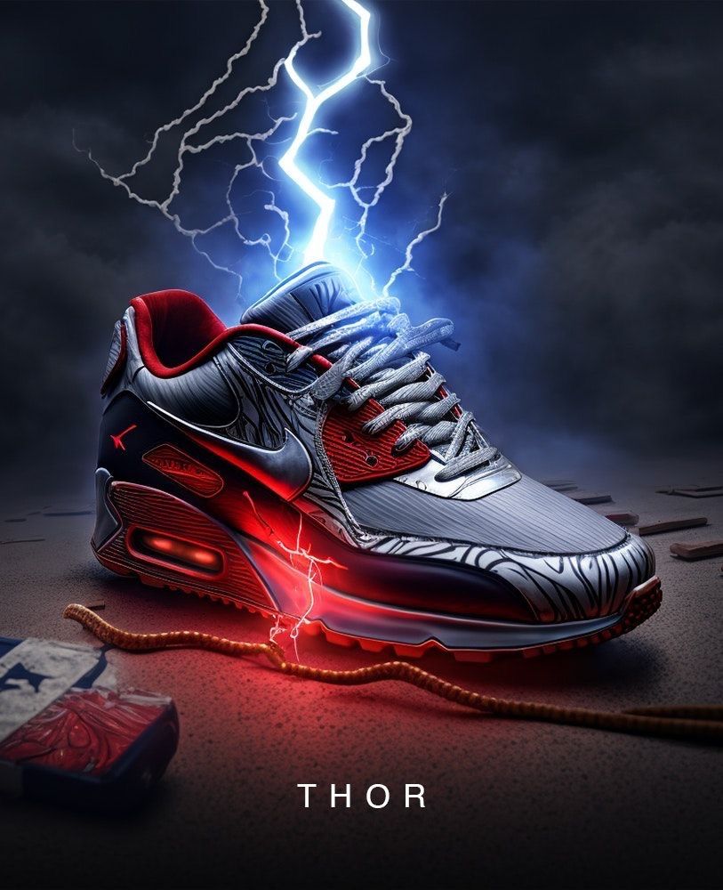 Yapay zeka, Marvel kahramanlarını Nike sneaker'a dönüştürdü...