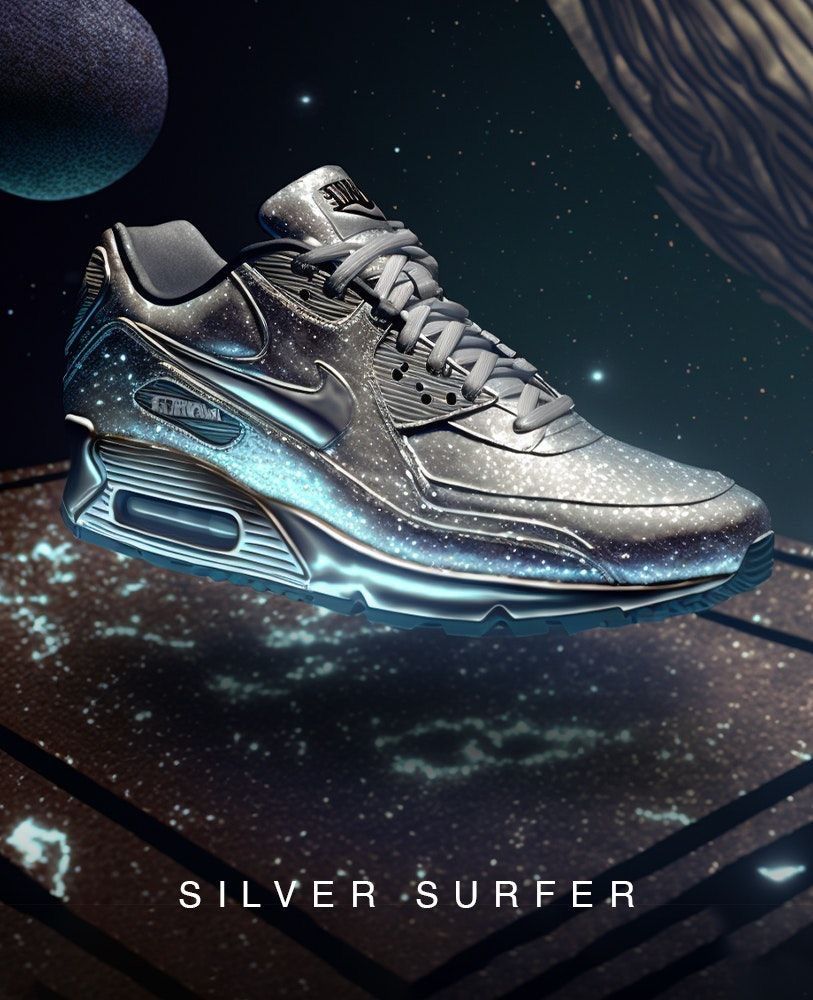 Yapay zeka, Marvel kahramanlarını Nike sneaker'a dönüştürdü...