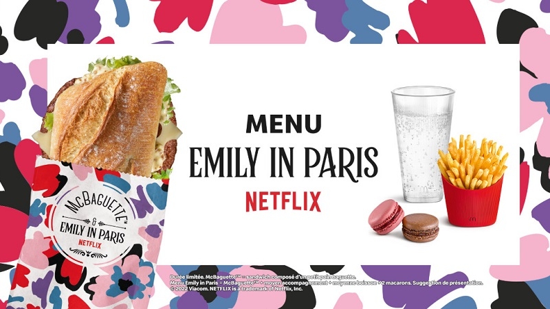 McDonald's Emily ile birlikte Paris'te! McDonald's Emily ile birlikte Paris'te!