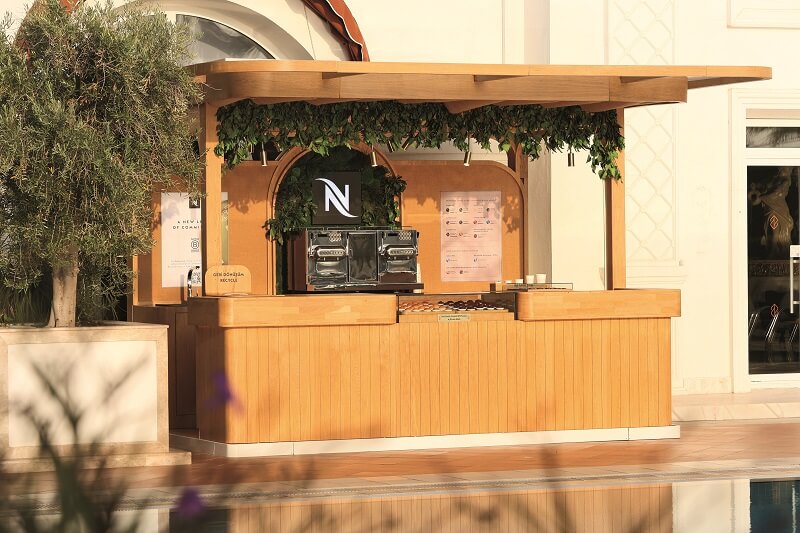 Nespresso Professional'dan geleceği düşünen yenilikçi bir adım: "Sustainable Coffee Corner" Nespresso Professional'dan geleceği düşünen yenilikçi bir adım: "Sustainable Coffee Corner"