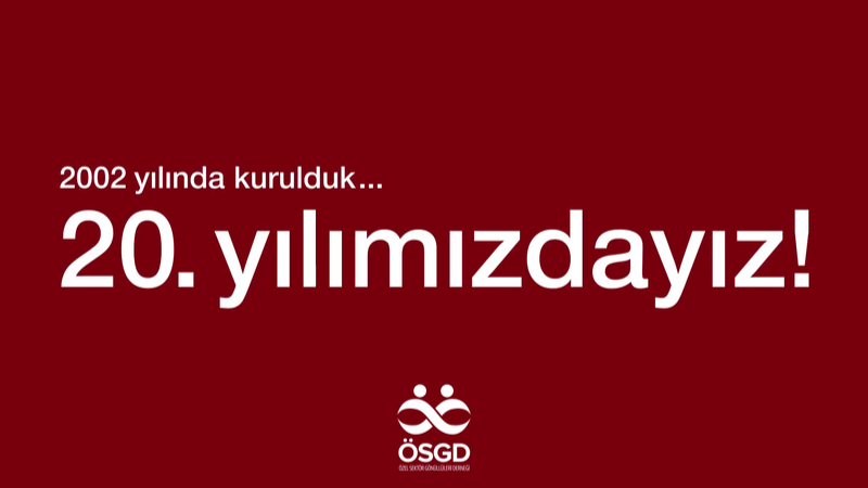 Özel Sektör Gönüllüleri Derneği 20'nci yılını kutluyor Özel Sektör Gönüllüler Derneği
