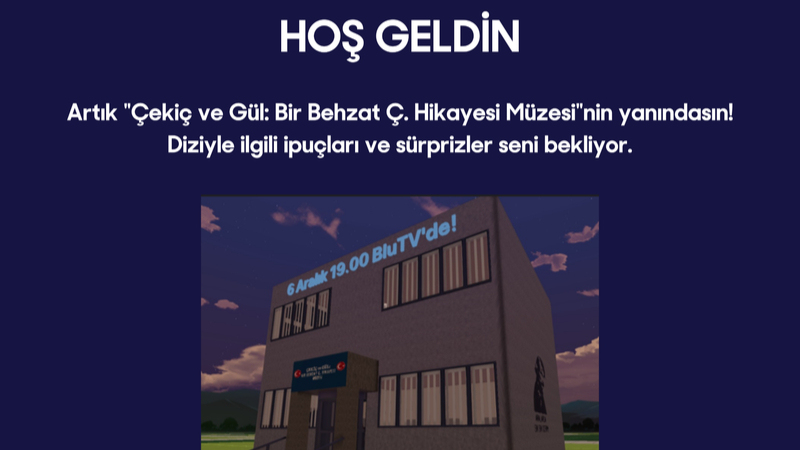 Behzat Ç.'nin eşyaları metaverse müzesinde sergileniyor Behzat Ç'nin eşyaları metaverse müzesinde sergileniyor