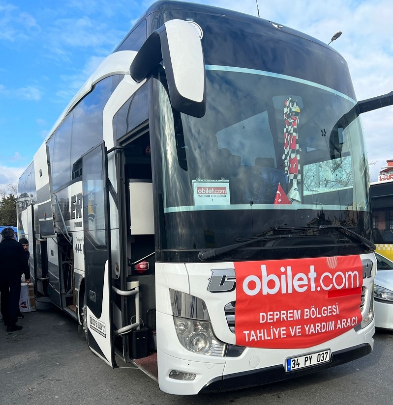 oBilet'ten deprem bölgesindeki tahliye sürecine destek oBilet'ten deprem bölgesindeki tahliye sürecine destek