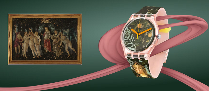 Swatch'tan "giyilebilir" sanat eserleri...