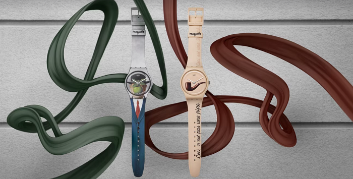 Swatch'tan "giyilebilir" sanat eserleri...