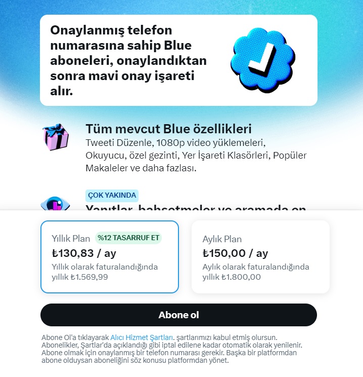 Twitter'da ücretsiz rozet dönemi bitiyor | Son 24 saatin gündemi Twitter'da ücretsiz rozet dönemi bitiyor | Son 24 saatin gündemi