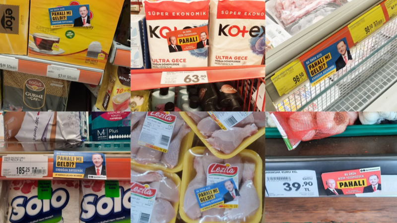 "Bu ürün size pahalı mı geldi?” çıkartmalarının tasarımcısı gözaltına alındı Bu ürün size pahalı mı geldi_