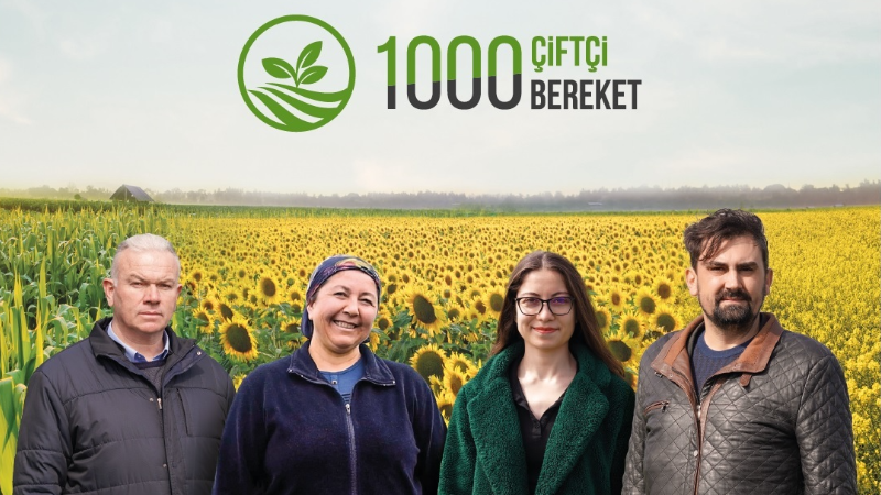 Çiftçinin verimini ve refahını artıran program: 1000 Çiftçi 1000 Bereket Çiftçinin verimini ve refahını artıran program: 1000 Çiftçi 1000 Bereket