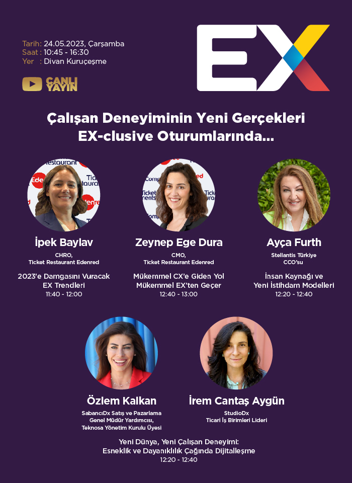 Çalışan deneyiminin yeni gerçekleri B2B Marketing & Management Summit’te gün yüzüne çıkacak! Çalışan deneyiminin yeni gerçekleri B2B Marketing & Management Summit’te gün yüzüne çıkacak!