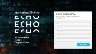 ECHO Summit 2024 için son çağrı...