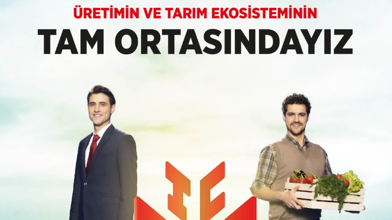 Tarım ekosisteminin tam ortasındayız... Tarım ekosisteminin tam ortasındayız
