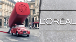 Devasa ruj fırçası asfaltı kırmızıya boyadı