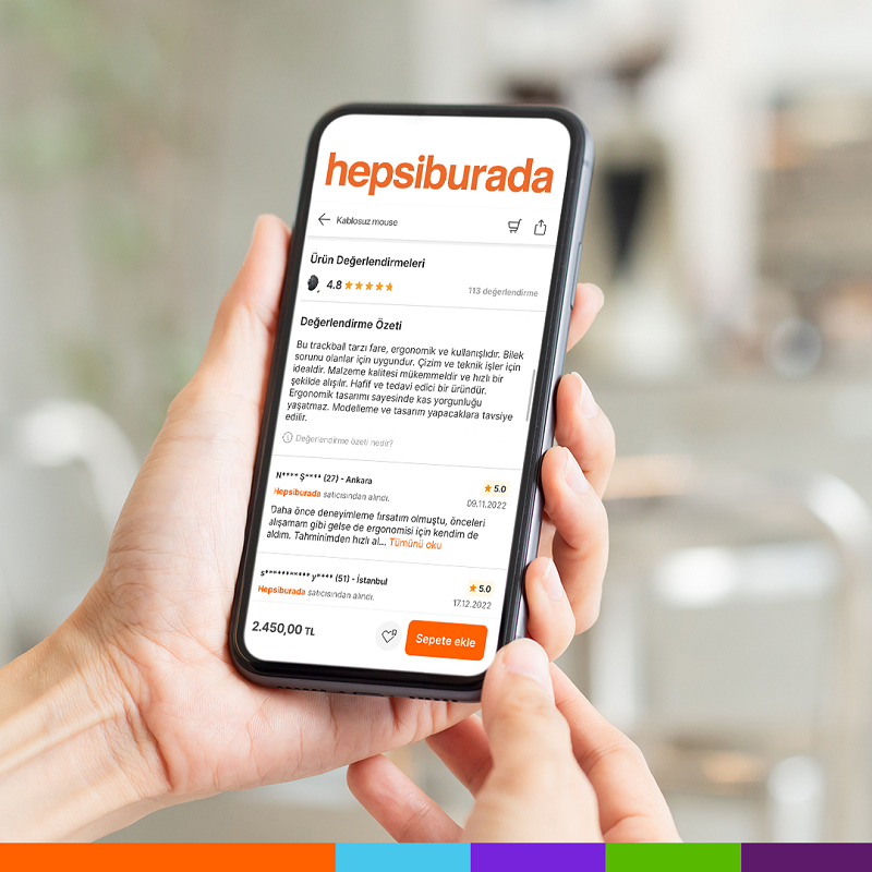 Hepsiburada kullanıcı yorumlarını ChatGPT ile özetliyor! Hepsiburada kullanıcı yorumlarını ChatGPT ile özetliyor!