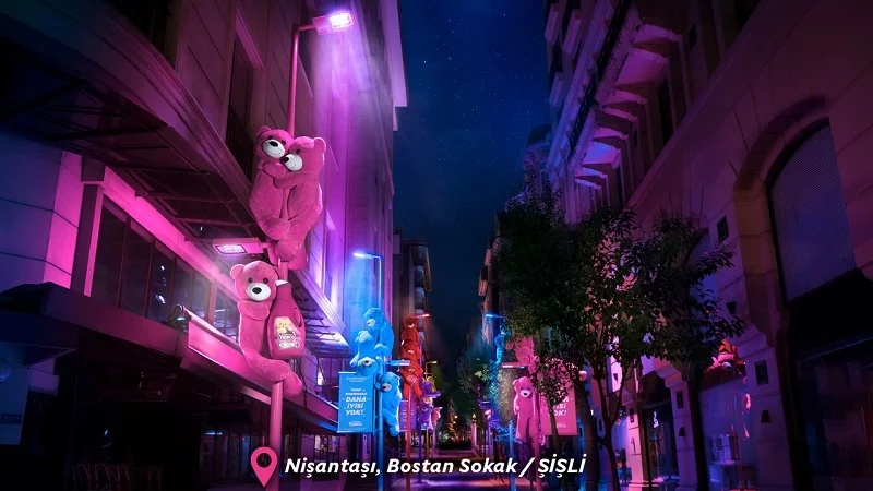 Yeni gelmediler, geri geldiler! Nişantaşı'nı "Yumoş ayıları" bastı...