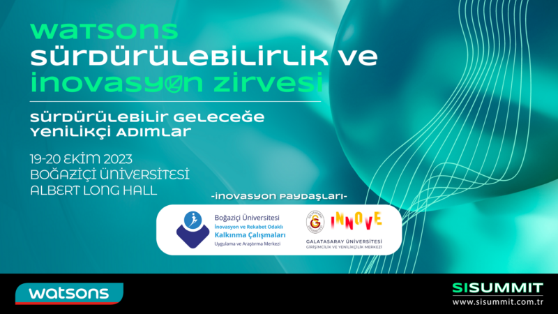 Watsons Sürdürülebilirlik ve İnovasyon Zirvesi’nde “Sürdürülebilir Geleceğe Yenilikçi Adımlar” konuşulacak Watsons Sürdürülebilirlik ve İnovasyon Zirvesi’nde “Sürdürülebilir Geleceğe Yenilikçi Adımlar” konuşulacak