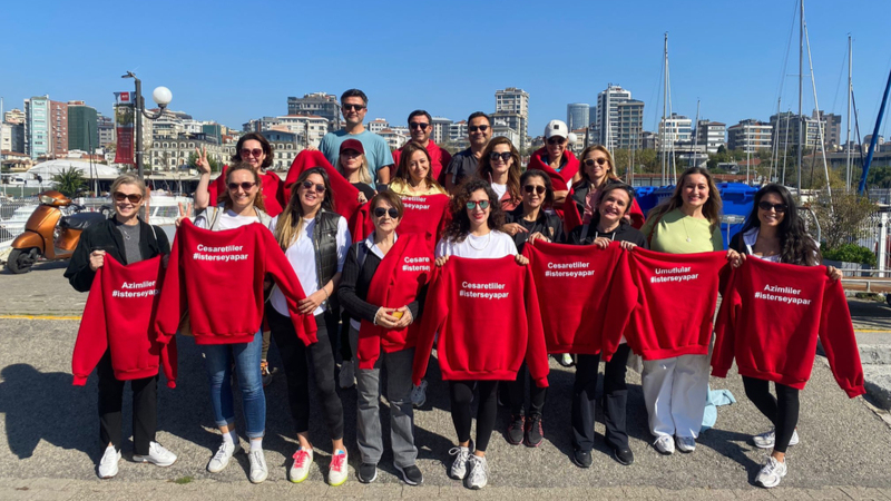 Marketing Türkiye C Level Club üyeleri “Cumhuriyetin Kızları” için yelken açtı… C Level Club Burgazada