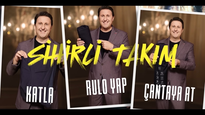 D’S damat’tan “Sihirli Takım”! “Katla, rulo yap, çantaya at!” D’S damat’tan “Sihirli Takım”! “Katla, rulo yap, çantaya at!”