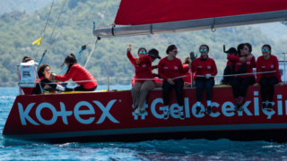 100 kadın, geleceğe yelken açtı