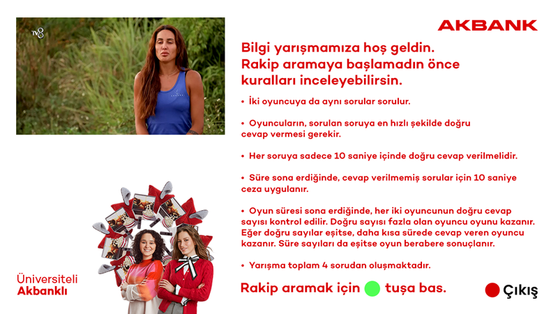 TV izleyenler artık rakip! TV izleyenler artık rakip!