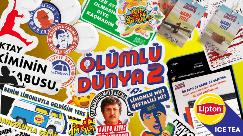 Yılın komedi filmine Lipton Ice Tea'den stratejik iş birliği! Yılın komedi filmine Lipton Ice Tea'den stratejik iş birliği!